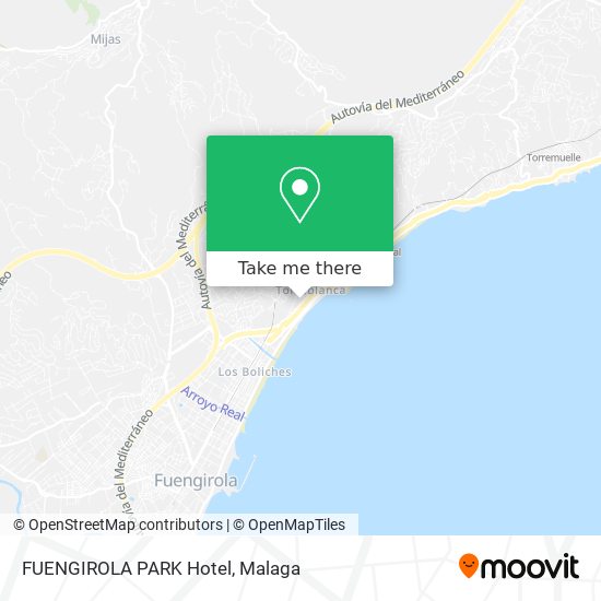 FUENGIROLA PARK Hotel map