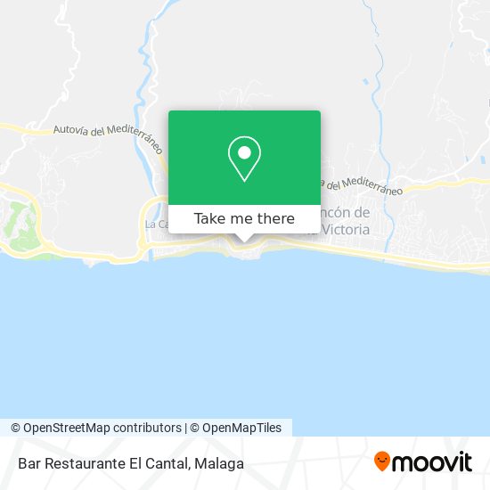 Bar Restaurante El Cantal map