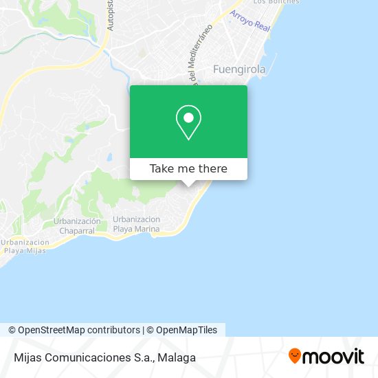 Mijas Comunicaciones S.a. map