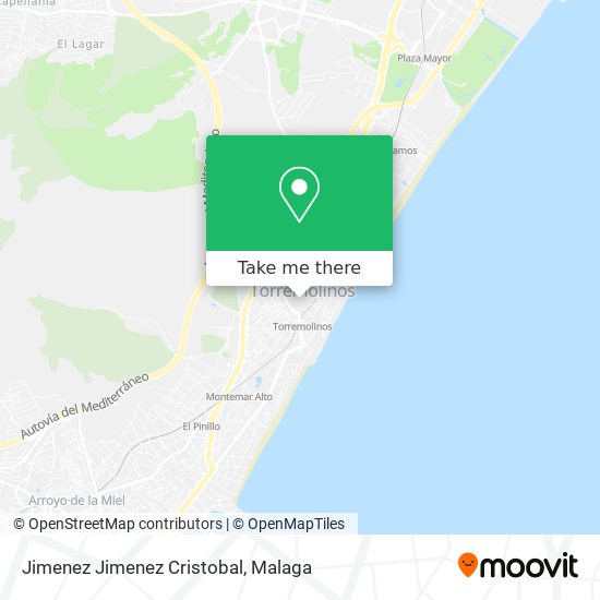 Jimenez Jimenez Cristobal map