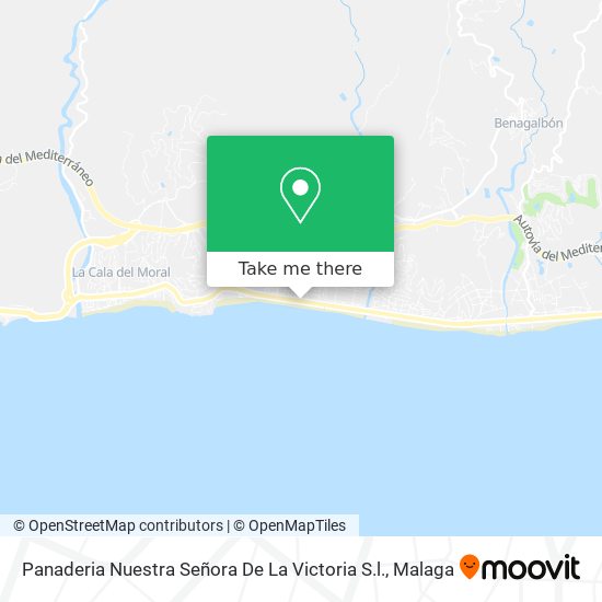 Panaderia Nuestra Señora De La Victoria S.l. map