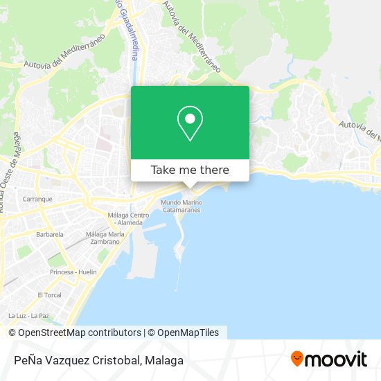 PeÑa Vazquez Cristobal map