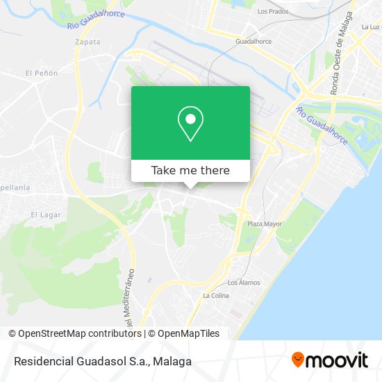 Residencial Guadasol S.a. map