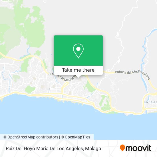 Ruiz Del Hoyo Maria De Los Angeles map