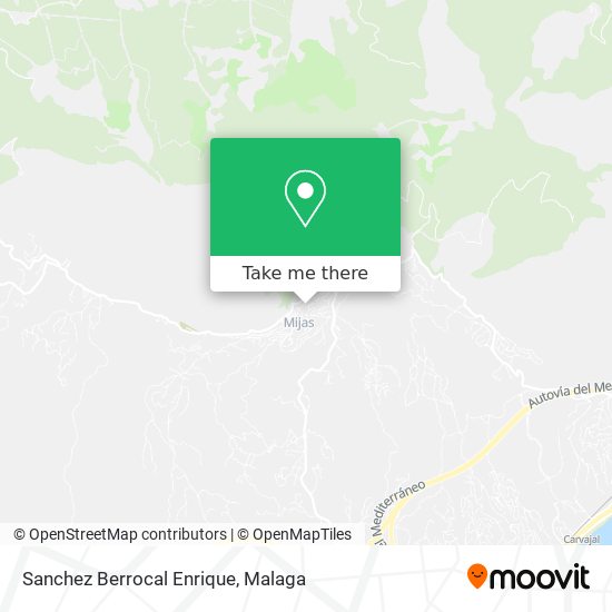 Sanchez Berrocal Enrique map