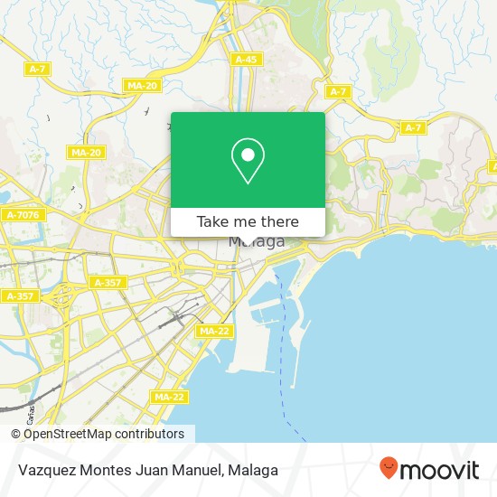 Vazquez Montes Juan Manuel map