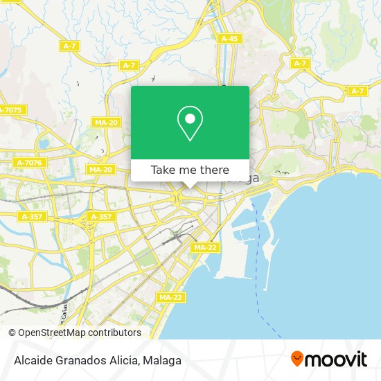 Alcaide Granados Alicia map