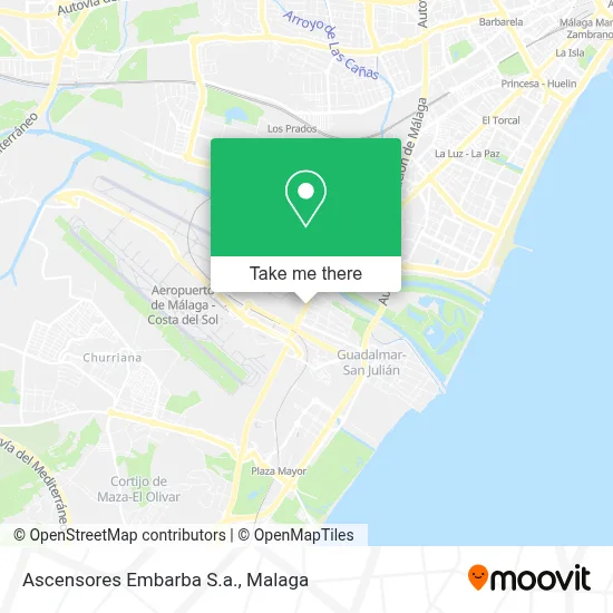 Ascensores Embarba S.a. map