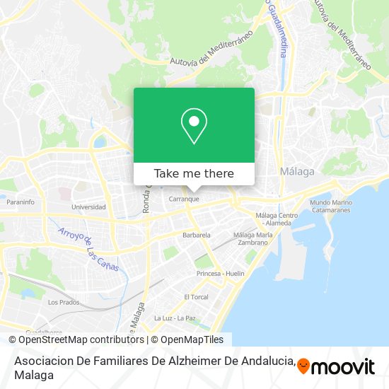 Asociacion De Familiares De Alzheimer De Andalucia map