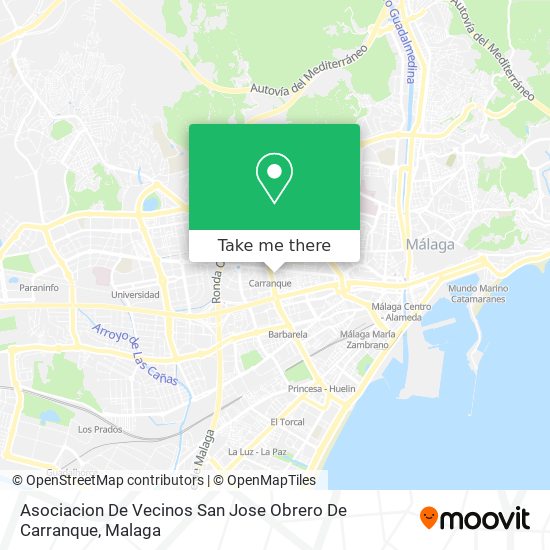 Asociacion De Vecinos San Jose Obrero De Carranque map