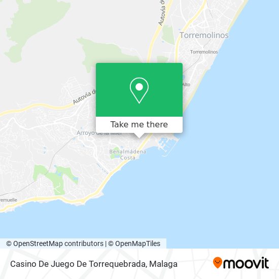 Casino De Juego De Torrequebrada map