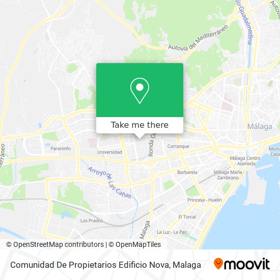 Comunidad De Propietarios Edificio Nova map