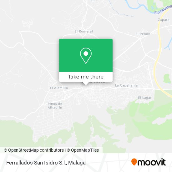 Ferrallados San Isidro S.l. map