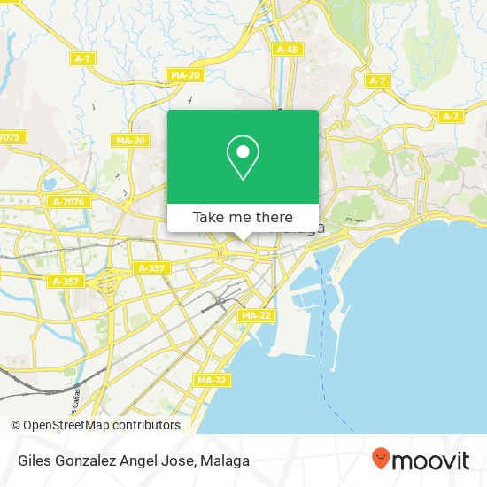 Giles Gonzalez Angel Jose map