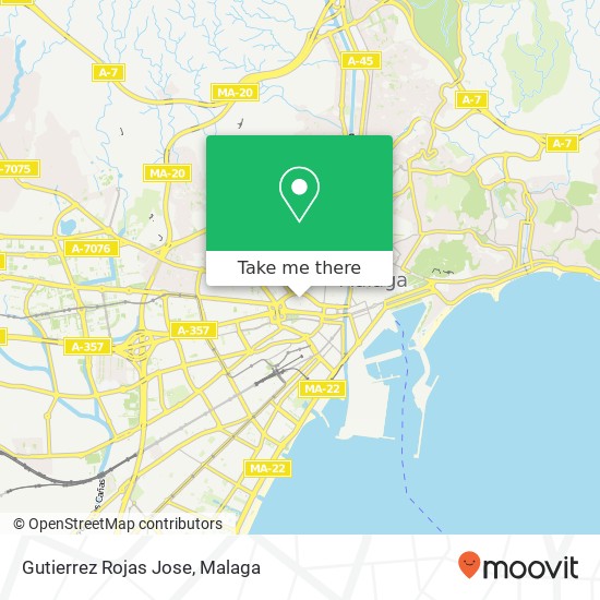 Gutierrez Rojas Jose map