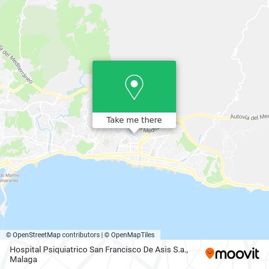 Hospital Psiquiatrico San Francisco De Asis S.a. map
