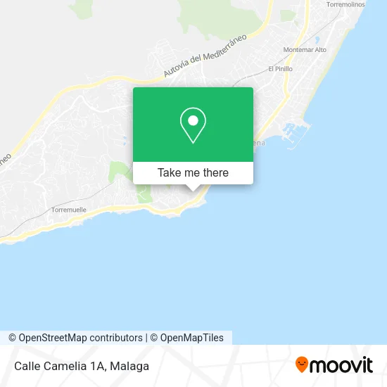 Calle Camelia 1A map