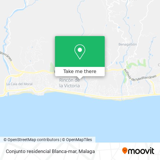 Conjunto residencial Blanca-mar map