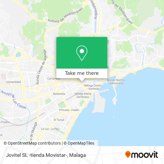 Jovitel SL -tienda Movistar- map