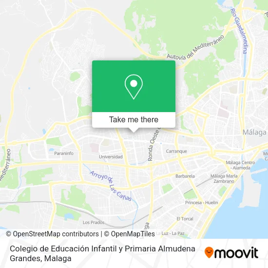 Colegio de Educación Infantil y Primaria Almudena Grandes map