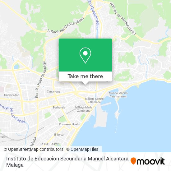 Instituto de Educación Secundaria Manuel Alcántara map