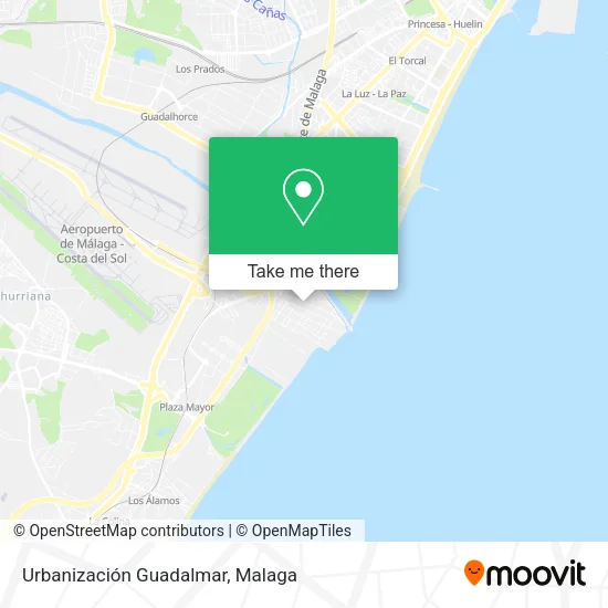 Urbanización Guadalmar map