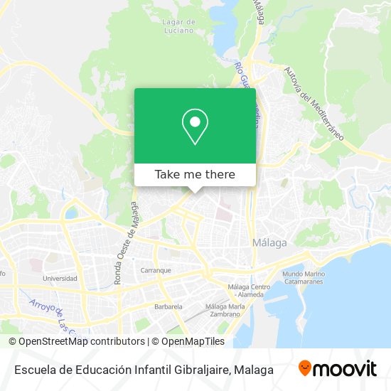 Escuela de Educación Infantil Gibraljaire map