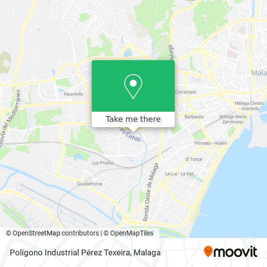 Polígono Industrial Pérez Texeira map