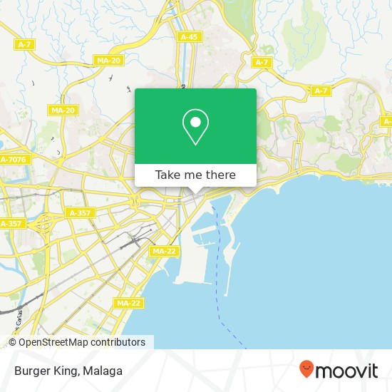 Burger King map