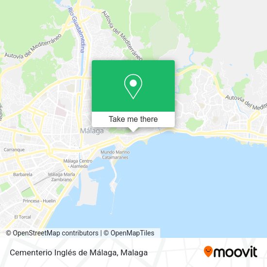Cementerio Inglés de Málaga map