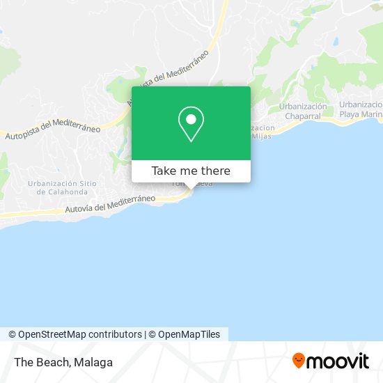 The Beach map