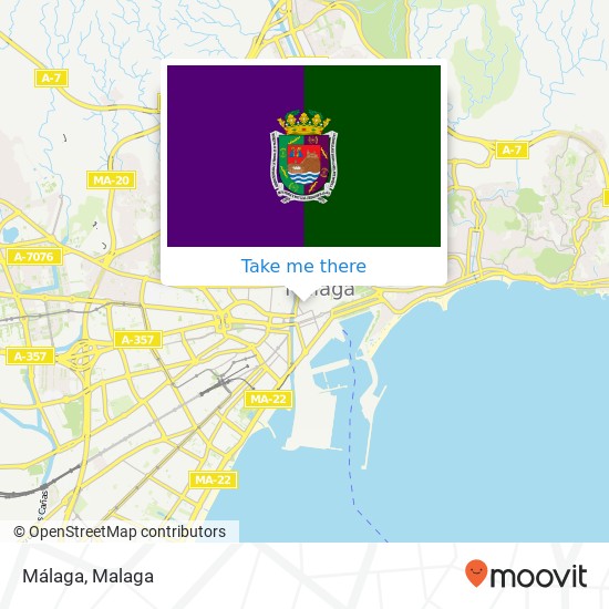 mapa Málaga