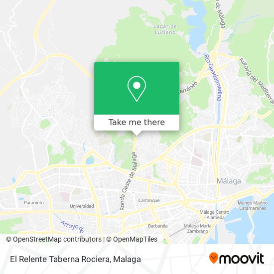 El Relente Taberna Rociera map