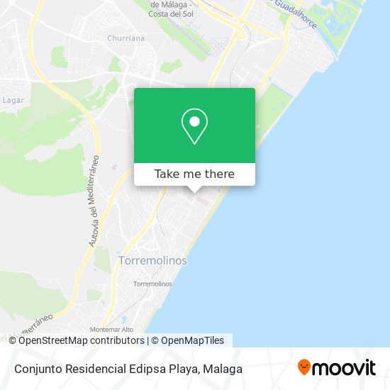 Conjunto Residencial Edipsa Playa map