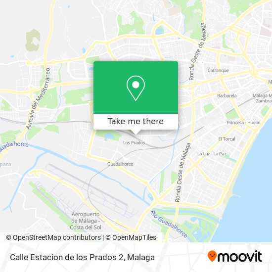 Calle Estacion de los Prados 2 map