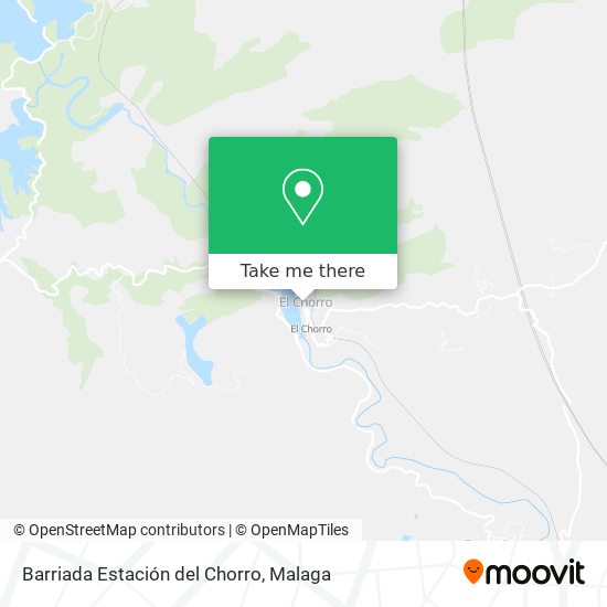 Barriada Estación del Chorro map