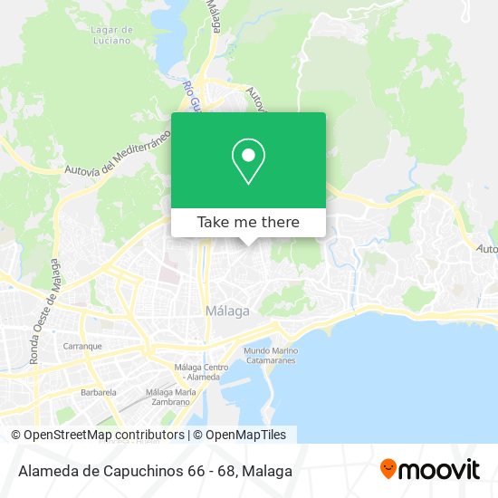 Alameda de Capuchinos 66 - 68 map