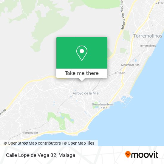 mapa Calle Lope de Vega 32