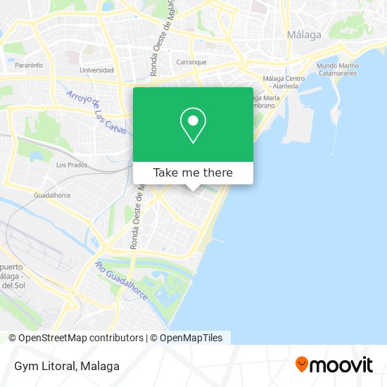 Gym Litoral map