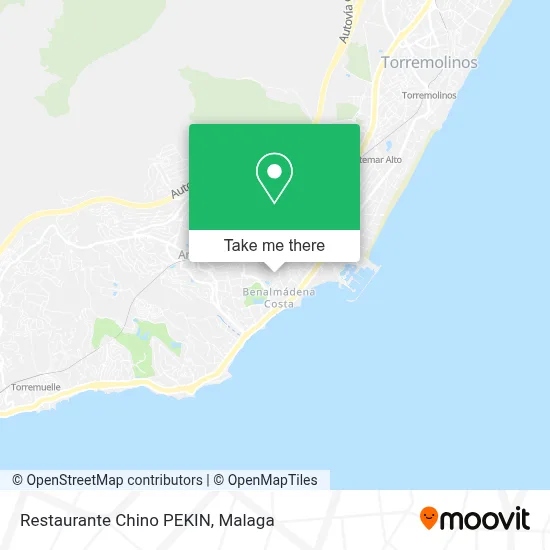 Restaurante Chino PEKIN map