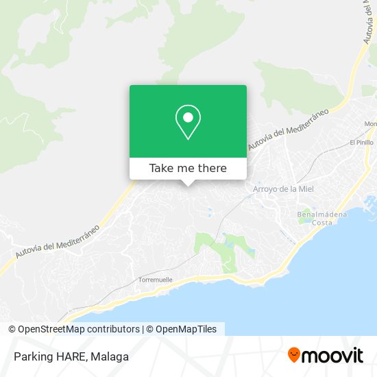 mapa Parking HARE