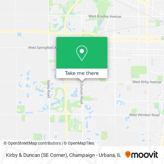 Kirby & Duncan (SE Corner) map