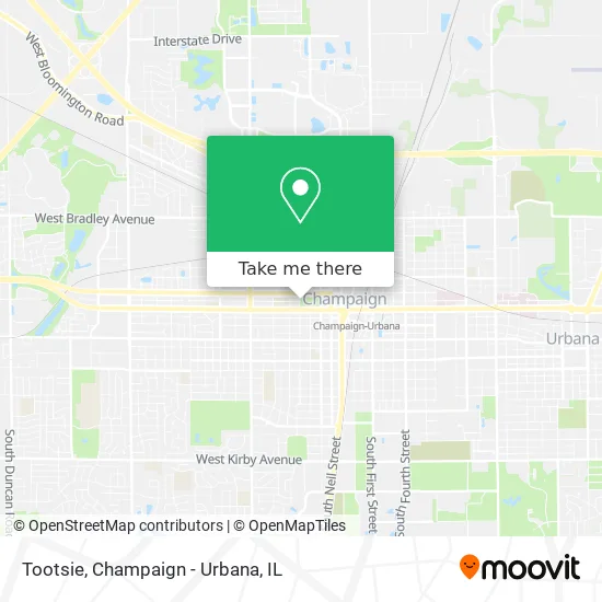 Mapa de Tootsie