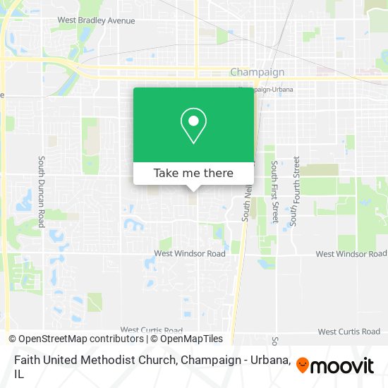 Mapa de Faith United Methodist Church