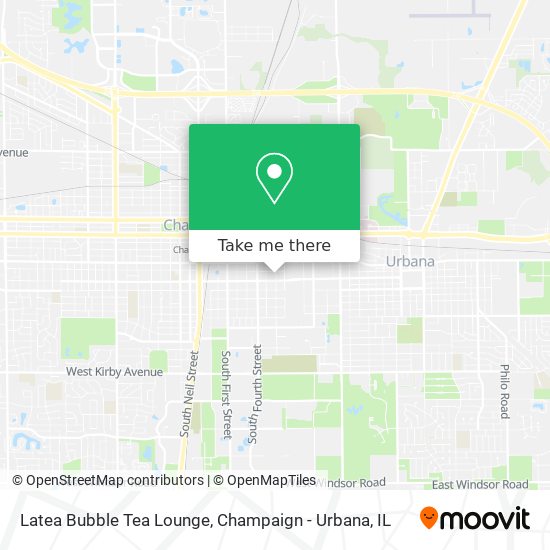Latea Bubble Tea Lounge map