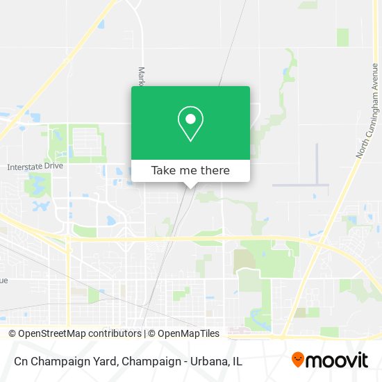 Cn Champaign Yard map