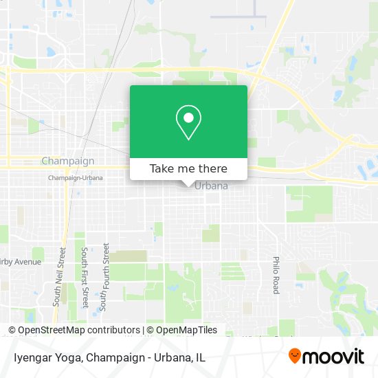 Iyengar Yoga map