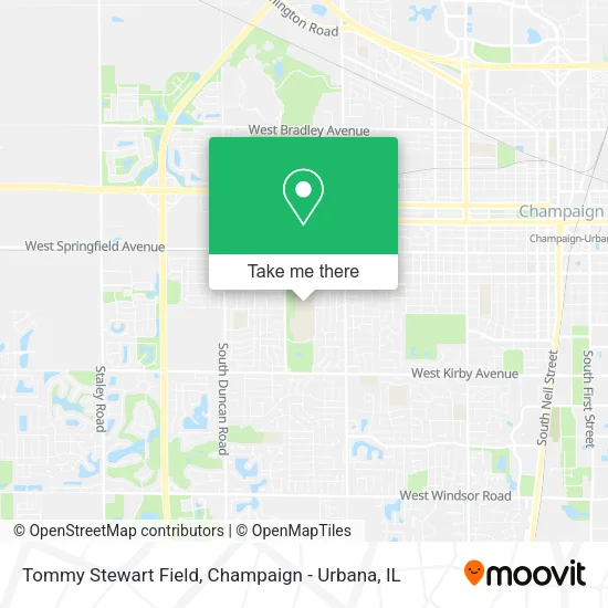 Tommy Stewart Field map