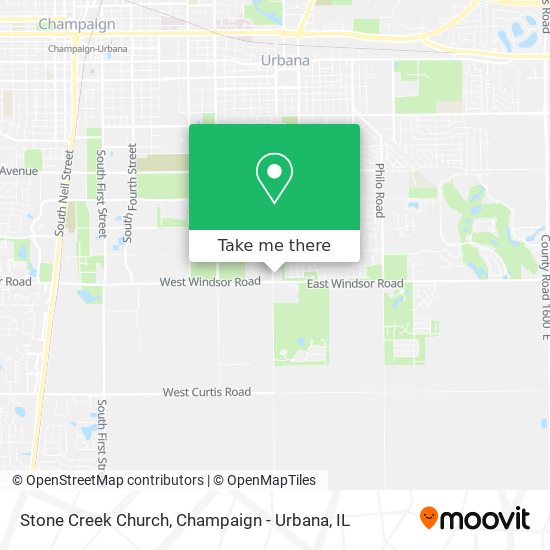 Stone Creek Church map