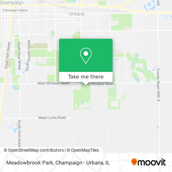 Meadowbrook Park map